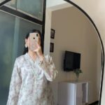 2 Pcs Women's Stitched Swiss Lawn Printed Shirt and Trouser
