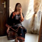 Women's Stitched Linen Embroidered Shirt and Trouser