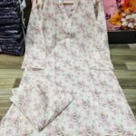 Women's Stitched Swiss Lawn Printed Shirt and Trouser