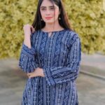 2 Pcs Women's Stitched Linen Printed Shirt and Trouser (2)