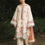 3 Pcs Women's Unstitched Embroidered Suit (6)
